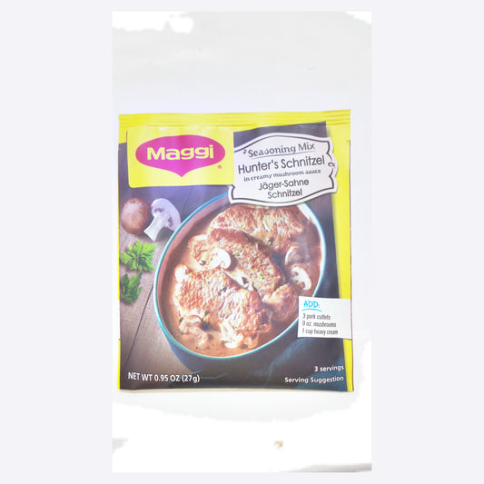 Maggi Hunter's Schnitzel Jäger-Sahne Seasoning Mix, 0.95 oz (27g)