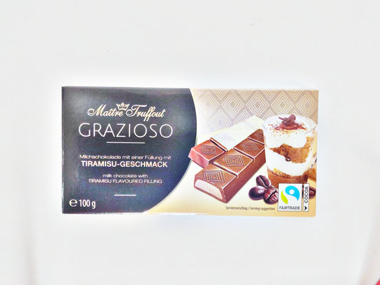 Maitre Truffout Grazioso Milk Chocolate Bar