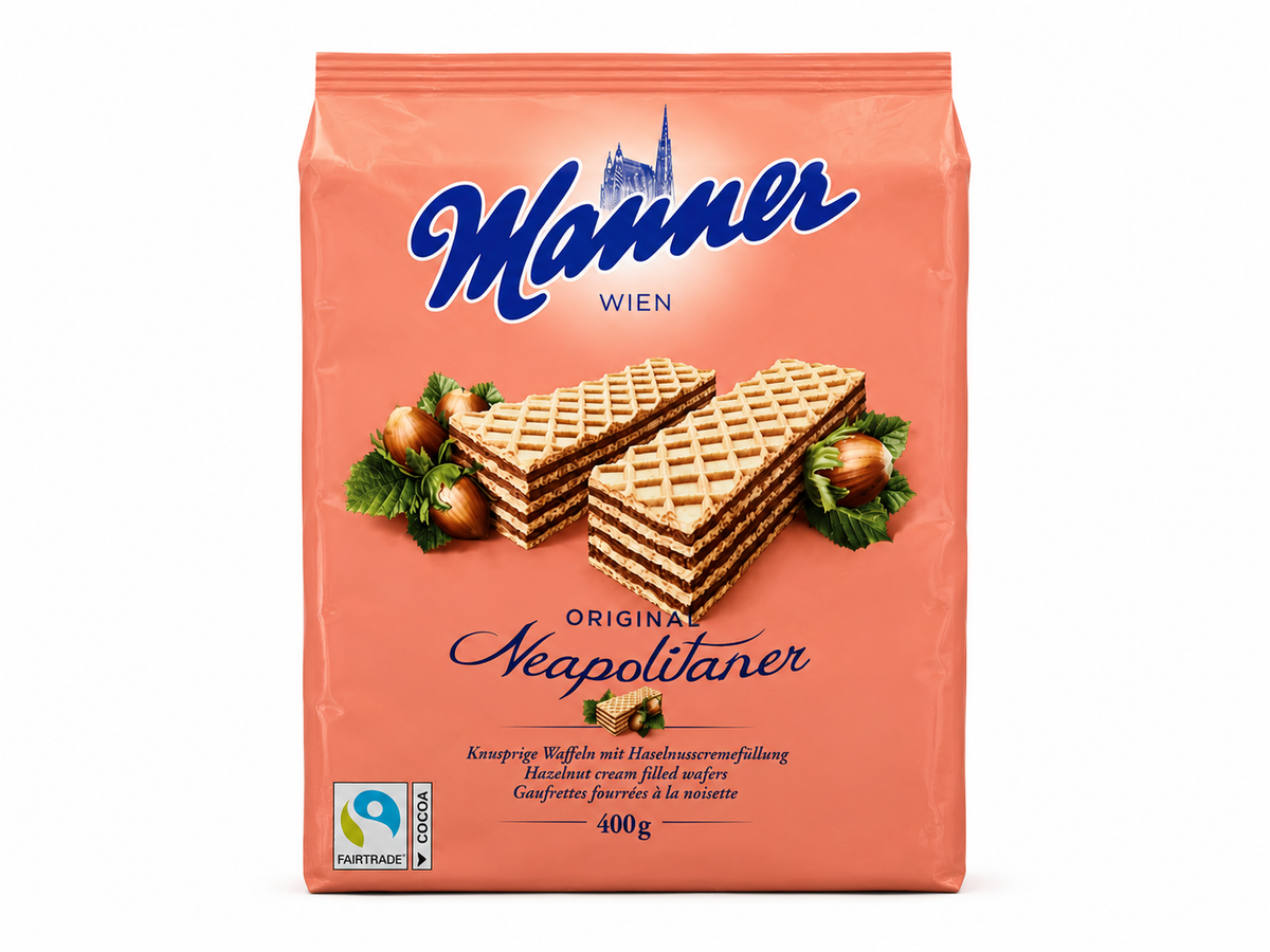 Manner Original Neapolitaner, 14 oz (400g)