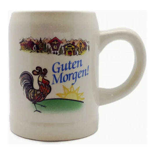 German Coffee Mug — "Guten Morgen", 12 oz — mug-guten-morgen