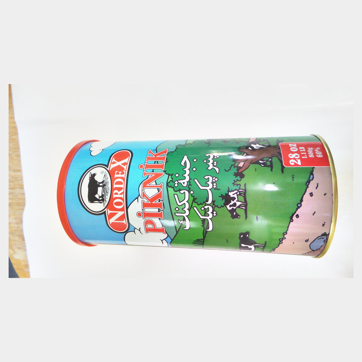 Nordex Piknik Processed Cheese 60%, 28 oz (800g)