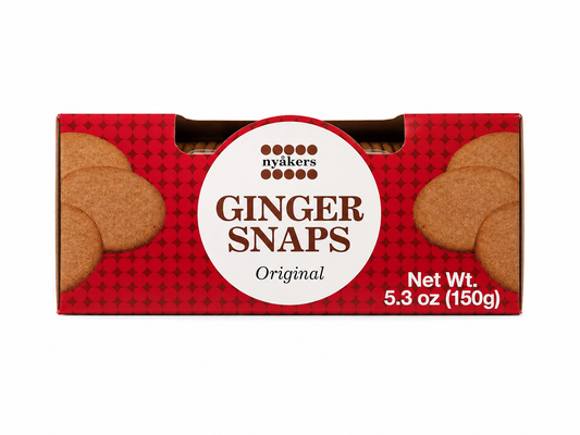 Nyåkers Ginger Snaps, 5.3 oz (150g)