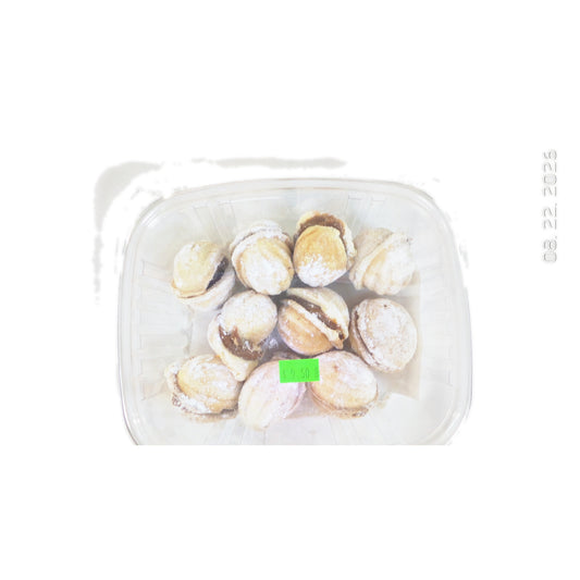 Oreshki Walnut Cookies with Dulce de Leche, Bakery Tray
