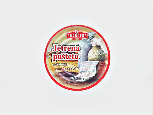 Podravka Liver Pâté (Jetrena Pašteta), 3.17 oz (90g)