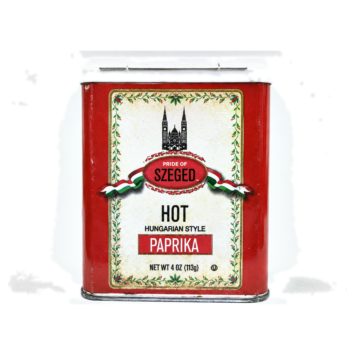 Pride of Szeged Hot Paprika, 4 oz (113g)