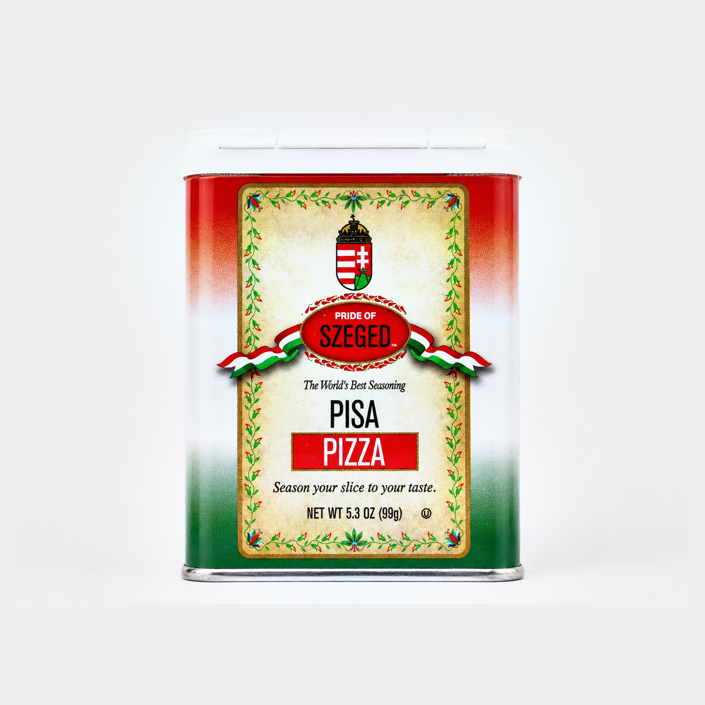 Pride of Szeged Pisa Pizza Seasoning, 5.3 oz (99g)
