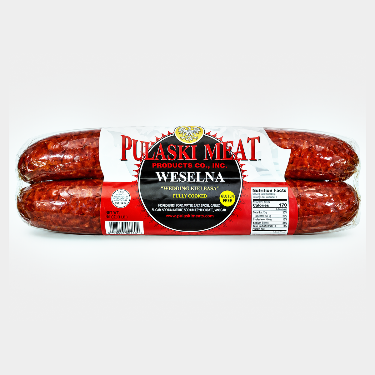 Pulaski Meat Weselna Wedding Kielbasa