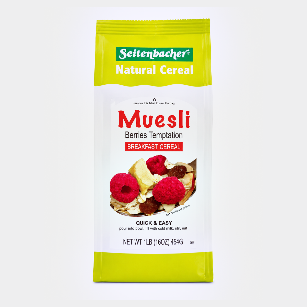 Seitenbacher Muesli Berries Temptation, 16 oz (454g)