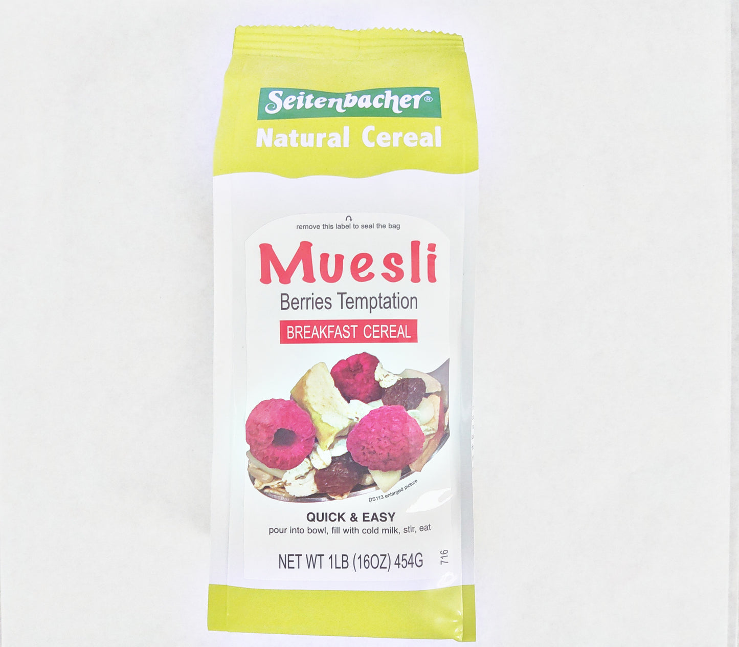Seitenbacher Muesli Berries Temptation, 16 oz (454g)