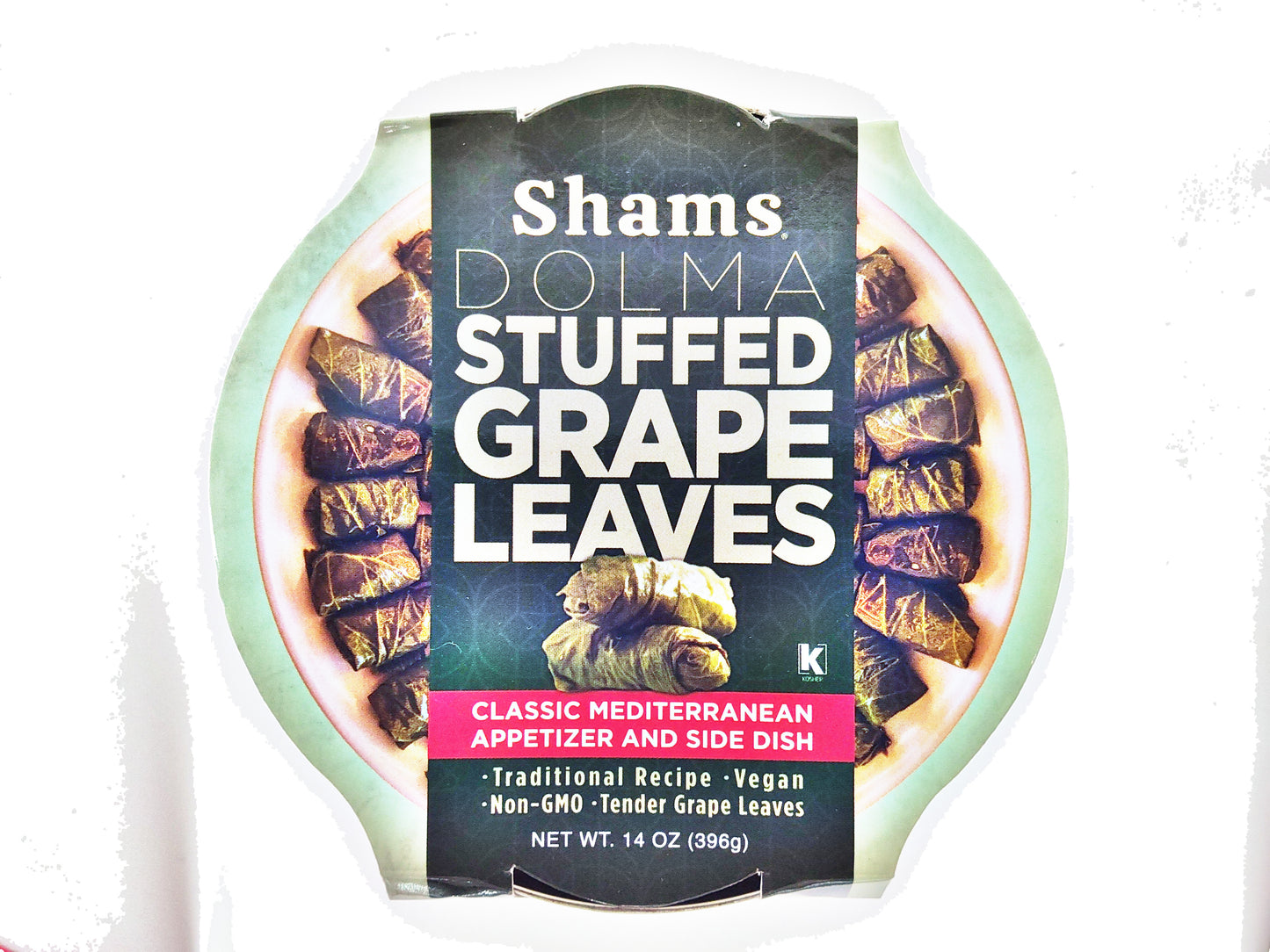 Shams Dolma Stuffed Grape Leaves, 14.1 oz (400g)