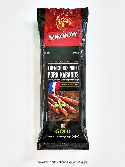 Sokolow Kabanos French Style, 6 oz (170g)