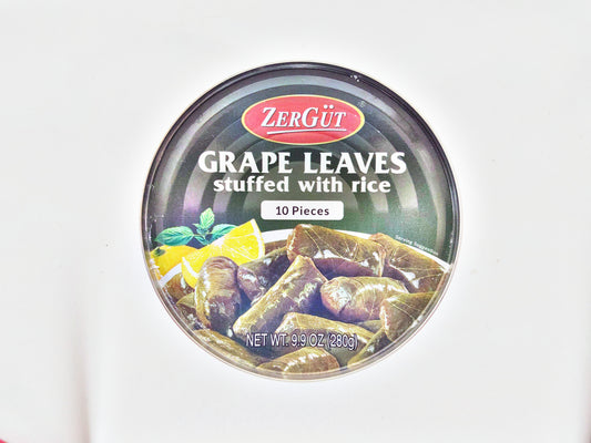 Zergut Grape Leaves Stuffed with Rice, 14.1 oz (400g)