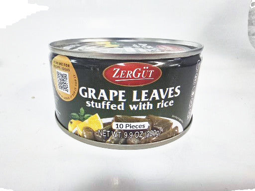 Zergut Grape Leaves Stuffed with Rice, 9.9 oz (280g)
